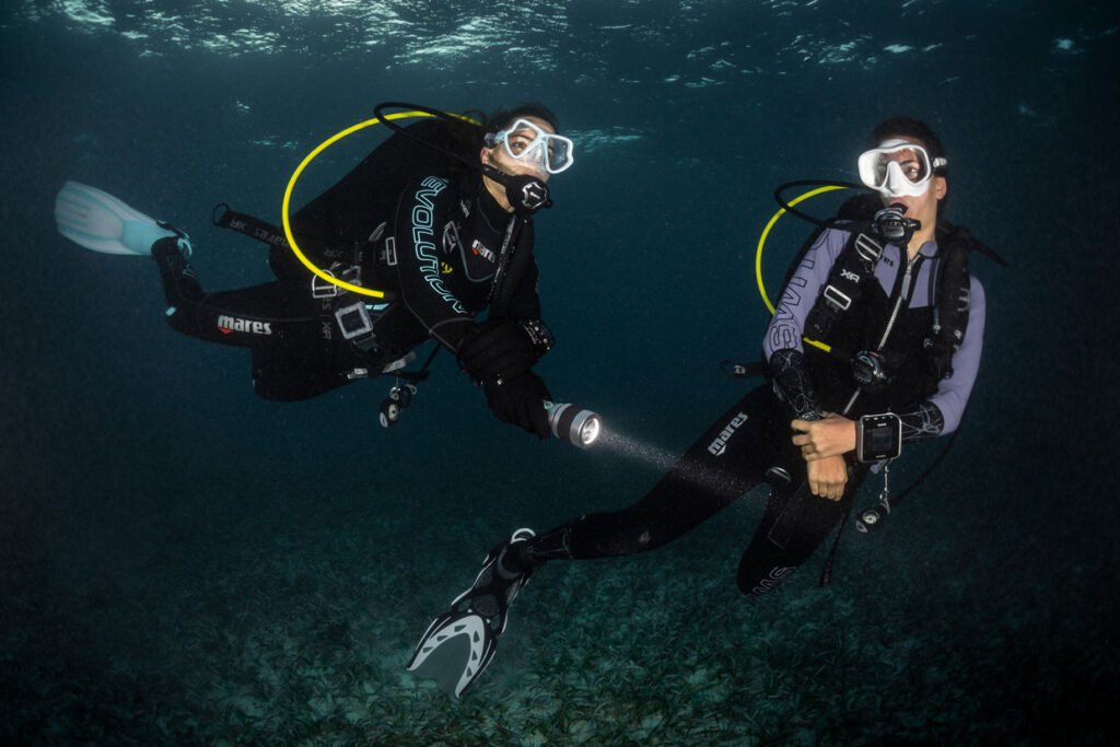ssi advanced opem water diver course puerto galera philippines